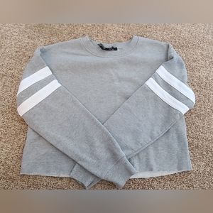 Gently Used Pull over Cropped sweatshirt by Forever 21